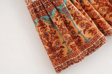 Load image into Gallery viewer, Mini Dress, Boho Sundress,Floral print