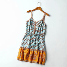 Load image into Gallery viewer, Strapless Mini Dress, Boho Dress