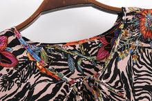 Load image into Gallery viewer, Maxi Dress, Boho Sundress,Floral Print