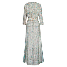 Load image into Gallery viewer, Floral Print ,Bohemian Maxi Dress,boho Sundress