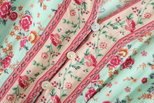 Load image into Gallery viewer, Floral print ,Boho maxi dresses, Boho Sundress