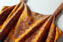 Load image into Gallery viewer, Floral Print ,Bohemian Beach Playsuit , Strapless Boho Bodysuit