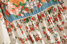 Load image into Gallery viewer, Floral Print,Bohemian Maxi Dress,Boho Dress
