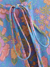 Load image into Gallery viewer, Floral print,Bohemian maxi dress,Boho sundress