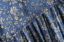Load image into Gallery viewer, Maxi Dress, Boho Sundress,Floral Print