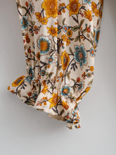 Load image into Gallery viewer, Floral print v-neck,Boho sundress,Boho mini dress