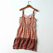 Load image into Gallery viewer, Strapless Mini Dress, Boho Dress