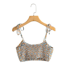 Load image into Gallery viewer, Boho Sets,Mini Skirt and Tops,Wild Flowers