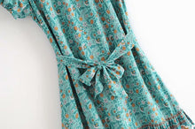 Load image into Gallery viewer, Mini Dress, Boho Sundress,Floral print