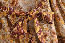 Load image into Gallery viewer, Floral print , Bohemian Robe ,Boho Kimono