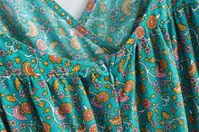 Load image into Gallery viewer, Strap Mini Dress, Boho Dress,Floral Print