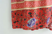 Load image into Gallery viewer, Floral Print ,Bohemian Maxi Dress,Boho Dress