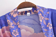 Load image into Gallery viewer, Star and Moon,Bohemian kimono,Boho Cover-ups