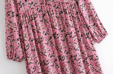 Load image into Gallery viewer, Floral print, Boho Maxi dress,Vintage sundress