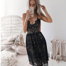 Load image into Gallery viewer, Solid ,Bohemian midi dress,Boho sundress