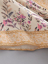 Load image into Gallery viewer, Boho Kimono,Beach Robe,Floral Print