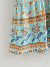Load image into Gallery viewer, Floral Print,Bohemian Maxi Sundress,Boho Dress