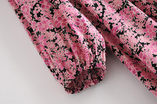 Load image into Gallery viewer, Floral print, Boho Maxi dress,Vintage sundress