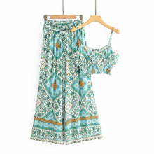 Load image into Gallery viewer, Boho Sets,Pants and Tops,Bohemian Outfits