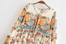 Load image into Gallery viewer, Floral Print,Bohemian Maxi Dress,Boho Dress