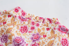 Load image into Gallery viewer, Floral Print,Ruffles Sleeve Maxi Dress,Boho Dress