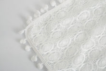 Load image into Gallery viewer, Boho Robe,Short Kimono ,White Cover-ups