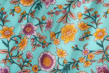 Load image into Gallery viewer, Boho Blouse, Vintage beach Shirt,Floral print