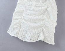 Load image into Gallery viewer, Mini Dress, Boho Sundress,Solid ruffles