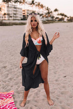 Load image into Gallery viewer, solid sashes, Bohemian dress , Boho maxi sundress