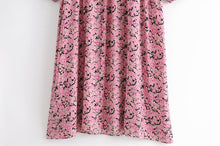 Load image into Gallery viewer, Floral print, Boho Maxi dress,Vintage sundress