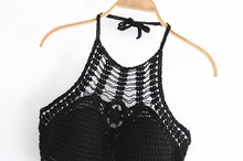 Load image into Gallery viewer, Hollow Out,Bohemian Crop Tops,Sexy Camis