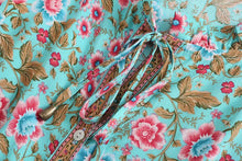 Load image into Gallery viewer, Ruffles Floral,Bohemian Midi Dress ,Boho Dress