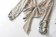 Load image into Gallery viewer, Bikini Cover-ups,Boho Shirts ,Floral Print