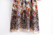 Load image into Gallery viewer, Maxi Dress, Boho Sundress,Floral Print