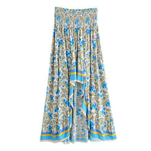 Load image into Gallery viewer, Boho Skirt, Maxi Skirt, Wild Flower