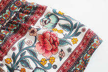 Load image into Gallery viewer, Boho Skirt, Midi Skirt, Wild Flower