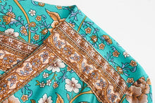 Load image into Gallery viewer, Maxi Dress, Boho Sundress,Floral Print