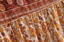 Load image into Gallery viewer, Pink Floral Print ,Bohemian Maxi Dress ,Boho Dress