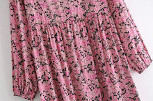 Load image into Gallery viewer, Floral print, Boho Maxi dress,Vintage sundress