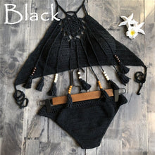 Load image into Gallery viewer, Solid hollow,Bikini Swimsuit ,Biquini Swim Beachwear