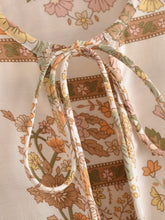 Load image into Gallery viewer, Kahaki Floral Print,Bohemian Maxi Dress,Boho Dress