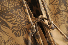 Load image into Gallery viewer, Maxi Dress, Boho Sundress,Leopard Print