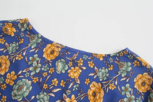 Load image into Gallery viewer, Floral Print,Bohemian Maxi Dress ,Boho Sundress