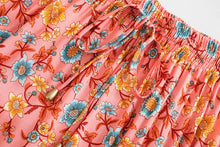 Load image into Gallery viewer, Boho Skirt, Maxi Skirt, Wild Flower