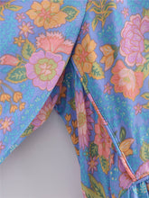 Load image into Gallery viewer, Floral print,Bohemian maxi dress,Boho sundress