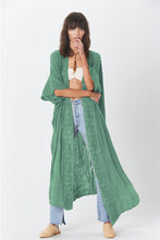 Load image into Gallery viewer, Solid Fancy Lace, Bohemian Maxi Dress,Boho Kimono