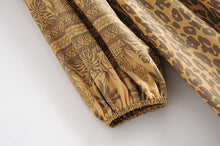 Load image into Gallery viewer, Maxi Dress, Boho Sundress,Leopard Print