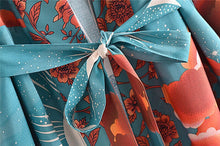 Load image into Gallery viewer, Star and Moon,Bohemian Kimono,Boho Cover-ups
