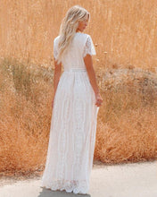 Load image into Gallery viewer, Lace Hollow Out, Bohemian Maxi Dress,Boho Dresses