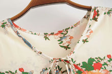 Load image into Gallery viewer, Floral Print,Bohemian Maxi Dress,Boho Dress